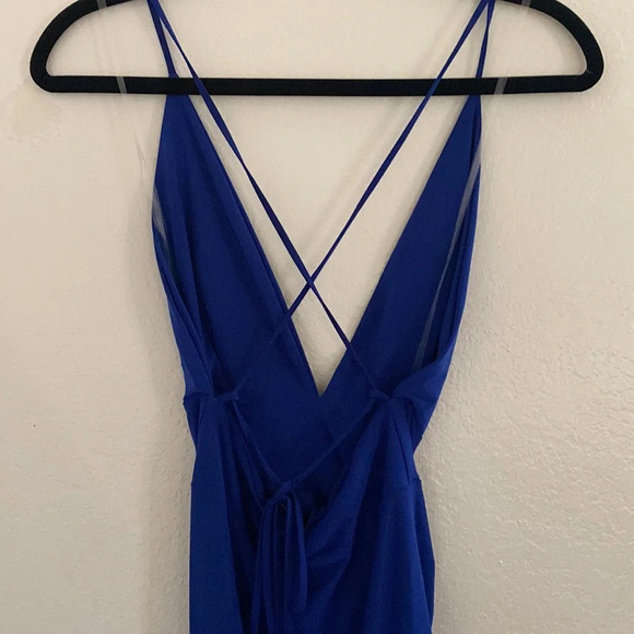 NWOT Sabora Asymmetrical Bodycon Mini Dress - Picture 5 of 6